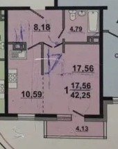 1-комн. квартира 45 м², Иркутск, фото 33