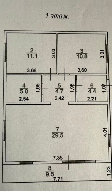 Дом 148 м², участок 7,8 сот., СНТ Восточный, фото 6