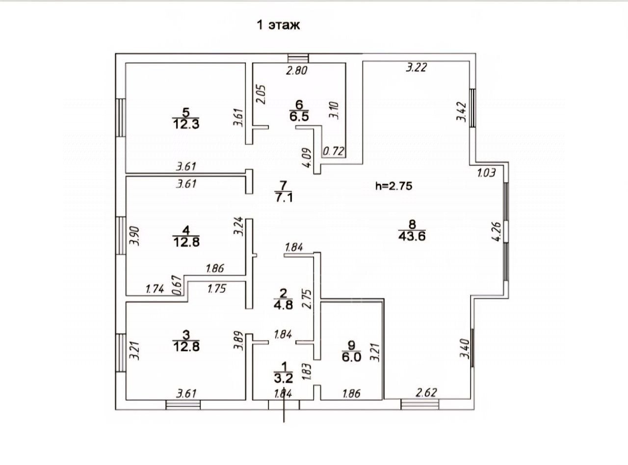 Дом 120 м², участок 12 сот., Анисимова, фото 38