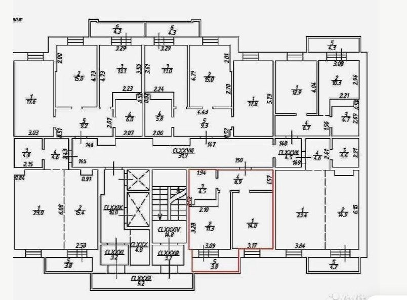 1-комн. квартира 37 м², Иркутск, фото 32