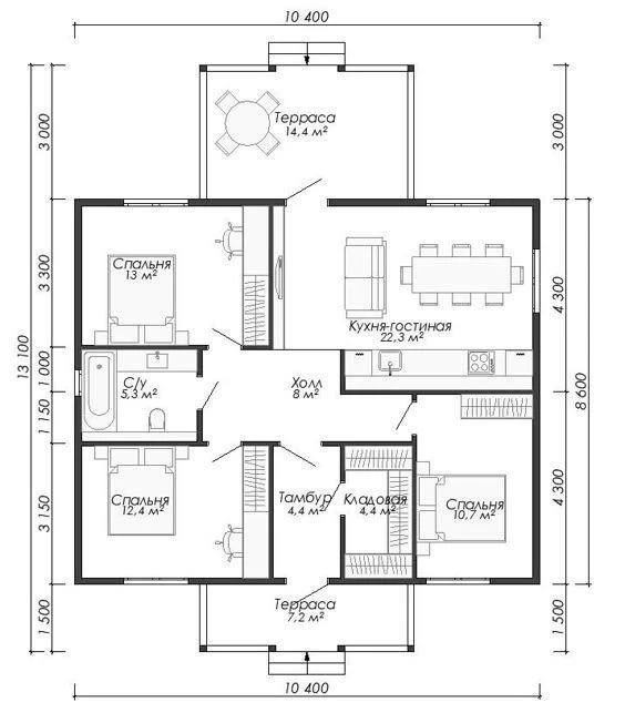 Дом 120 м², участок 6 сот., Маркова, фото 2