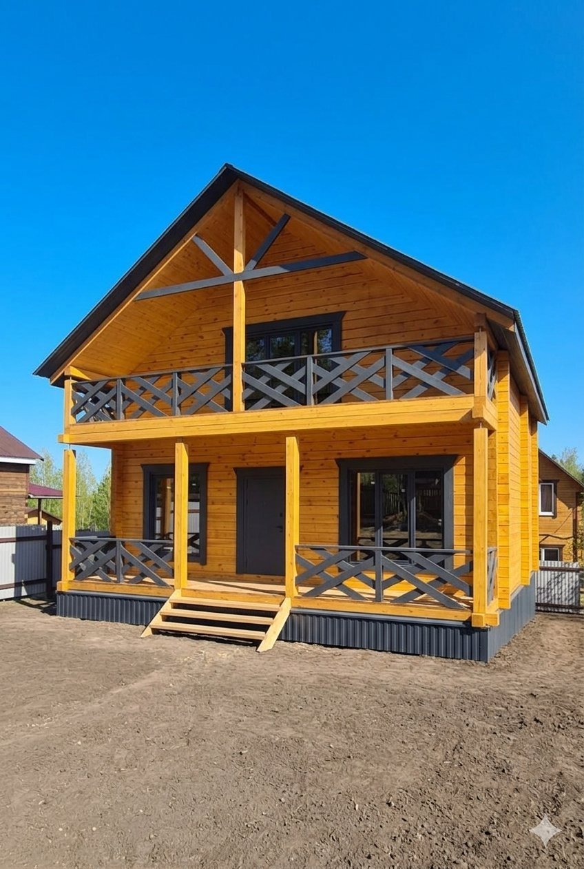 Дом 180 м², участок 6 сот., Маркова
